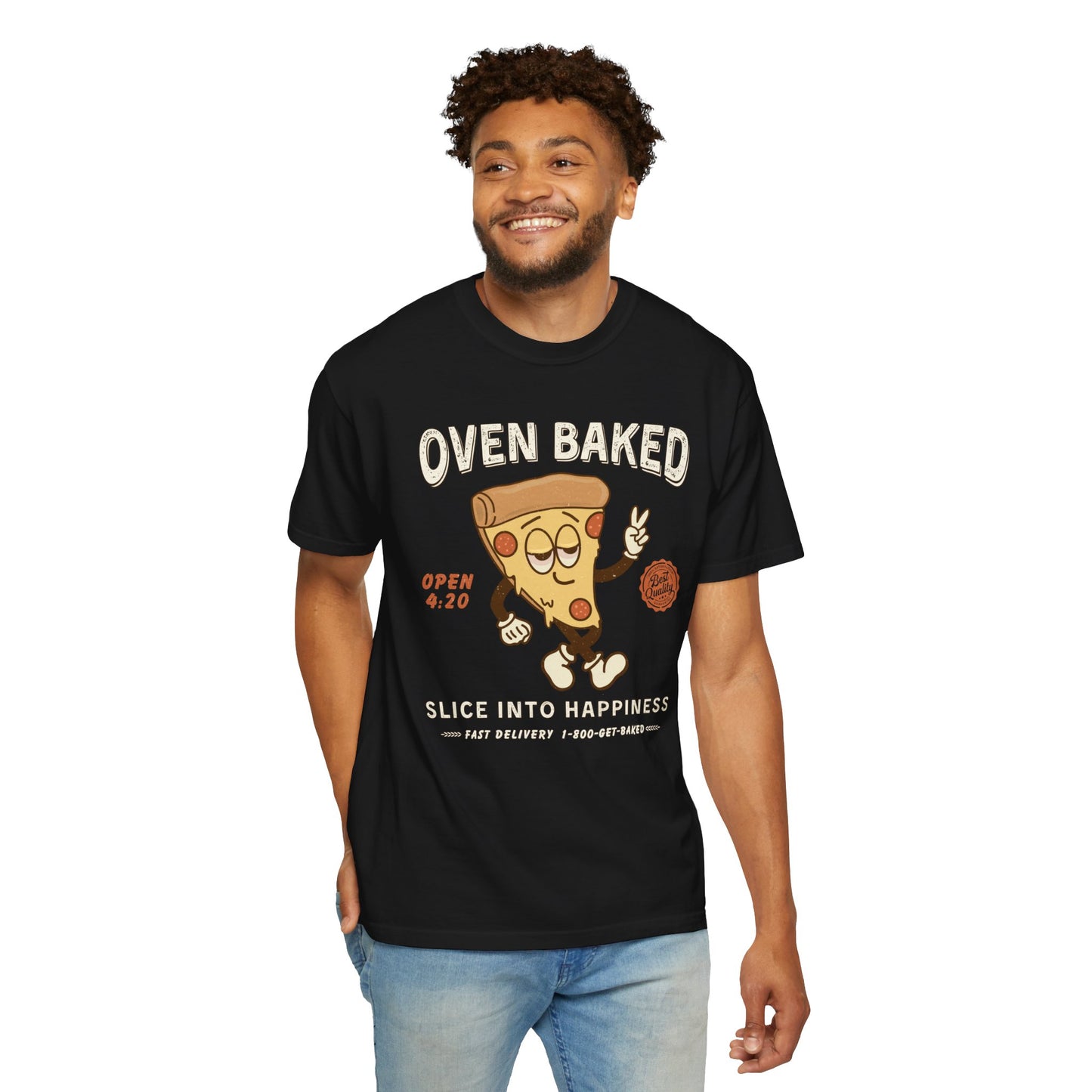 Oven Baked 420 Pizza Tee