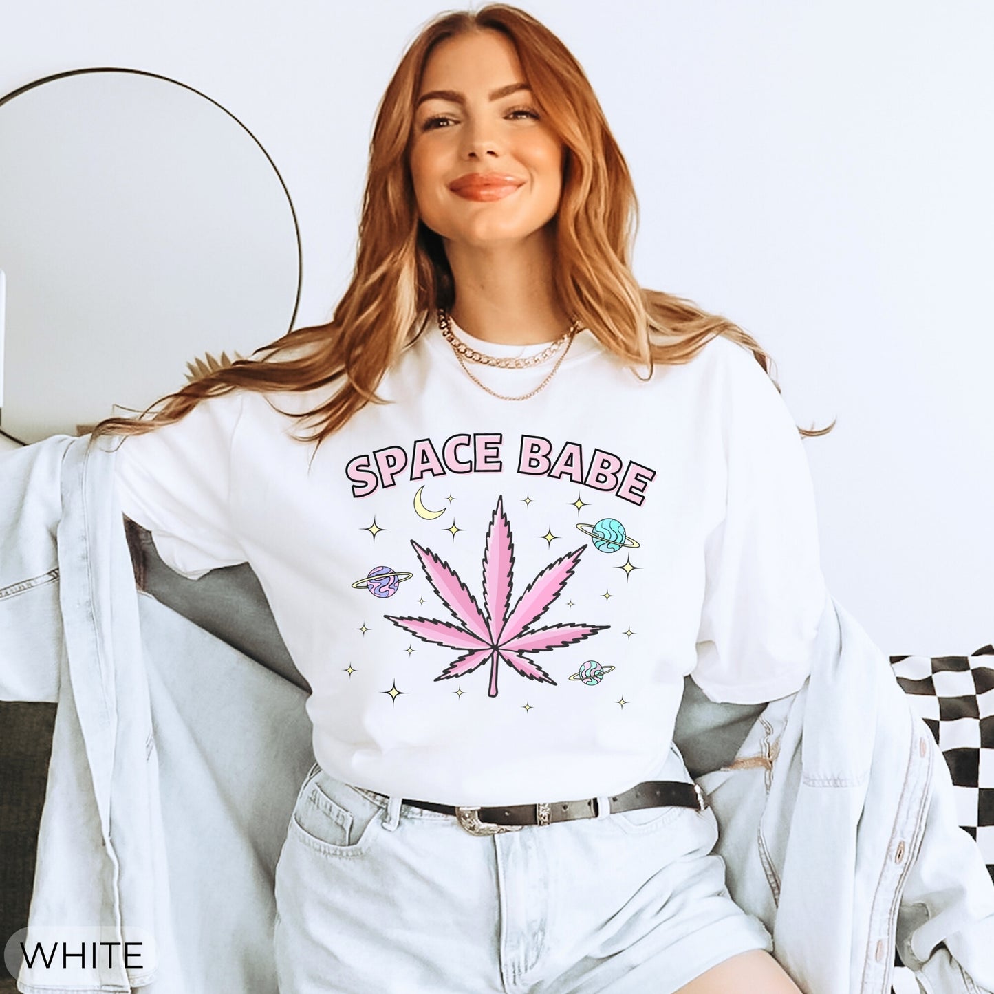 Space Babe 420 Tee